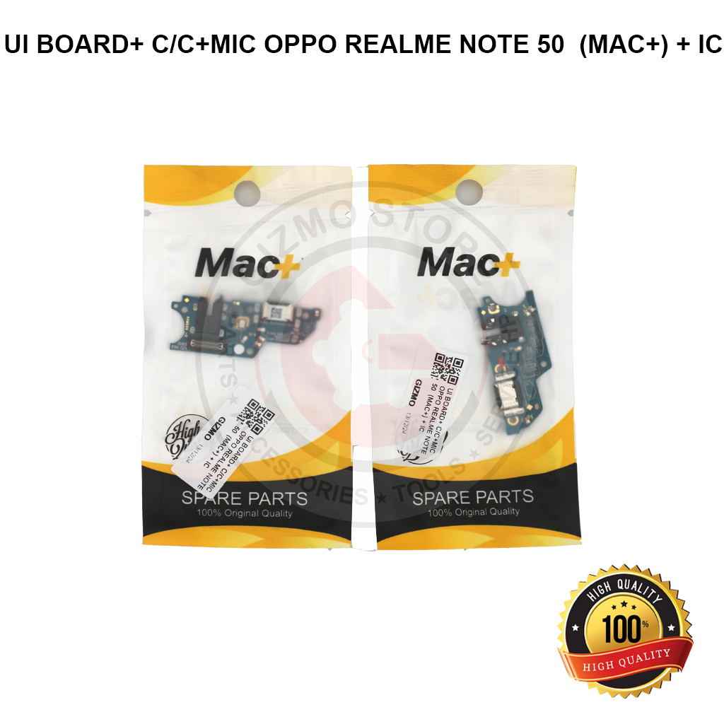 UI BOARD+ C/C+MIC OPPO REALME NOTE 50  (MAC+) + IC