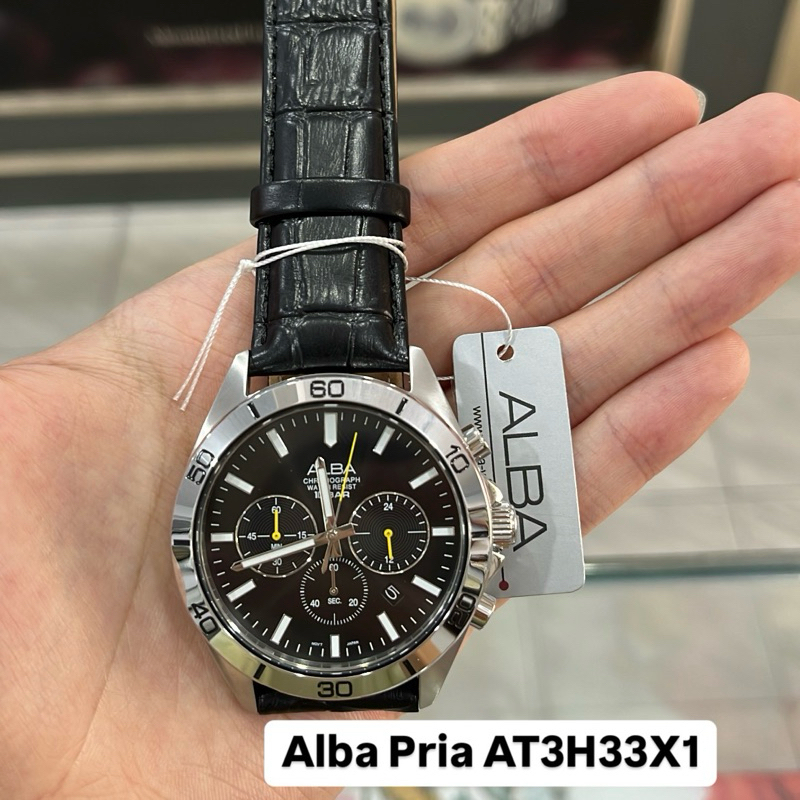 Jam Tangan Alba Pria AT3H33 AT3H33X1 Original
