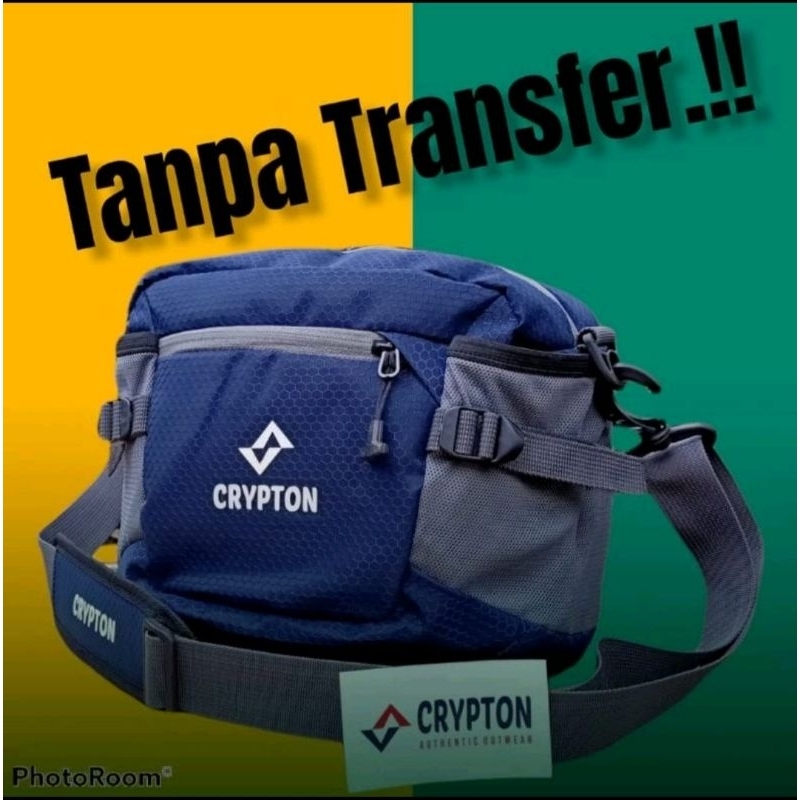 Tas selempang pria Crypton original Travel pouch