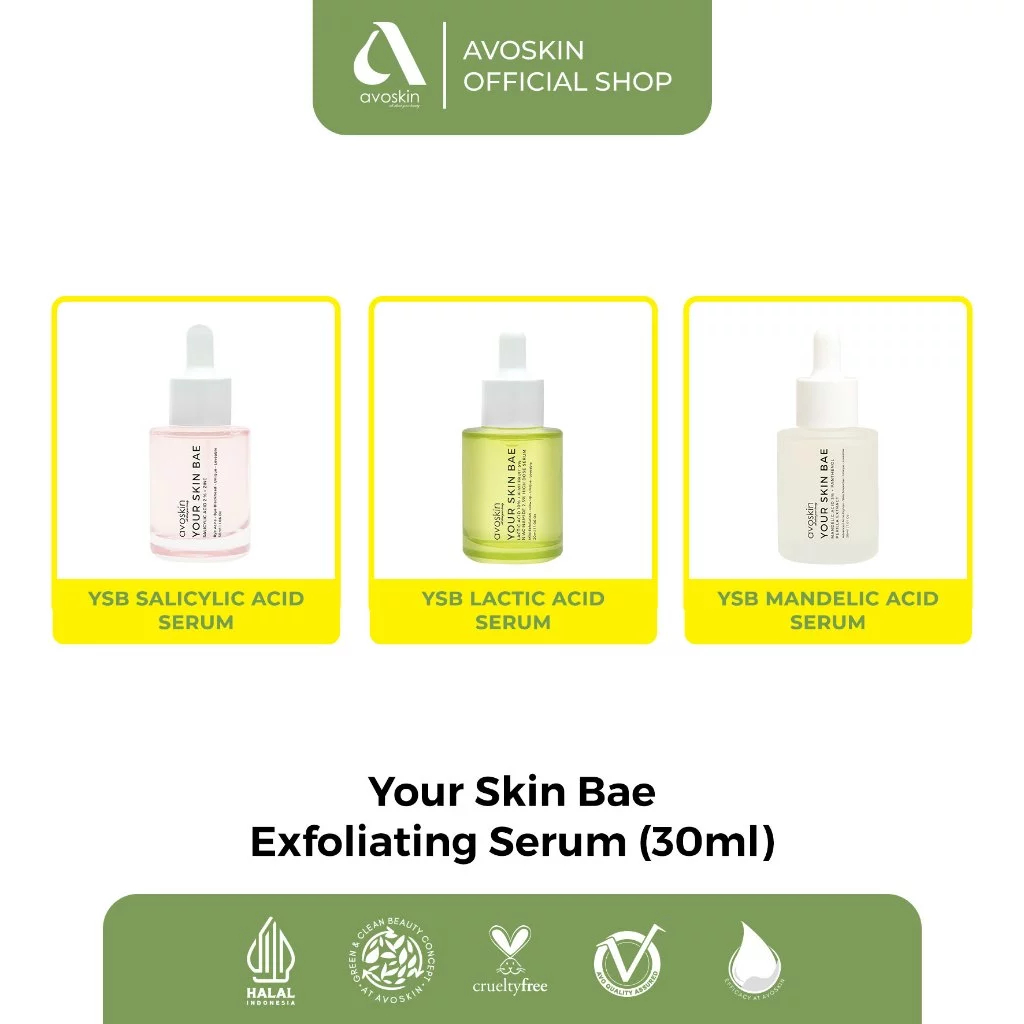 AVOSKIN Your Skin Bae Exfoliating Serum (30ml)