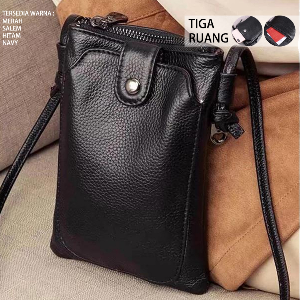 PROMO SALE 3.3 TAS SELEMPANG WANITA TAS HP TERBARU 2025 TAS SELEMPANG WANITA MINI - SLINGBAG HP TAS 
