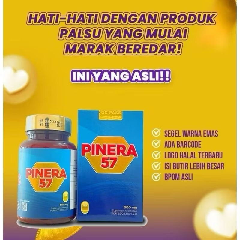 1 Botol Pinera 57 100% ORIGINAL