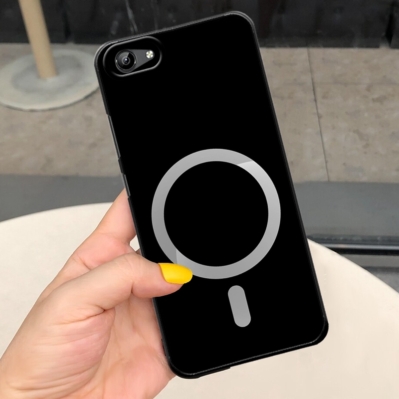 Softcase Cassing Hp Oppo A71 New Pro Camera Series Magsafe Tombol Keren Handphone Lembut Silikon Lem