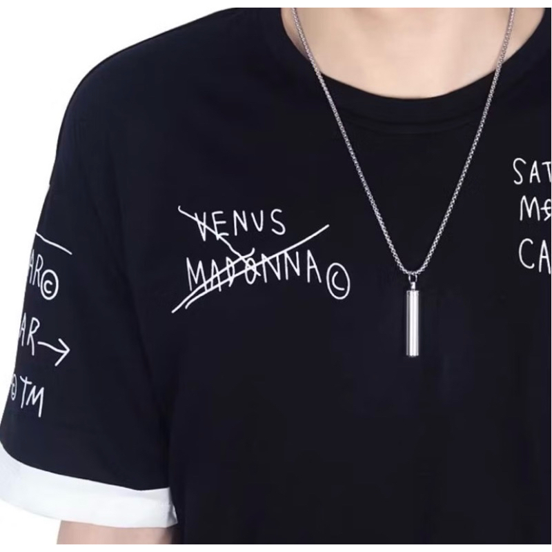 KALUNG PRIA TITANIUM LIONTIN TABUNG 007 MODEL TERBARU