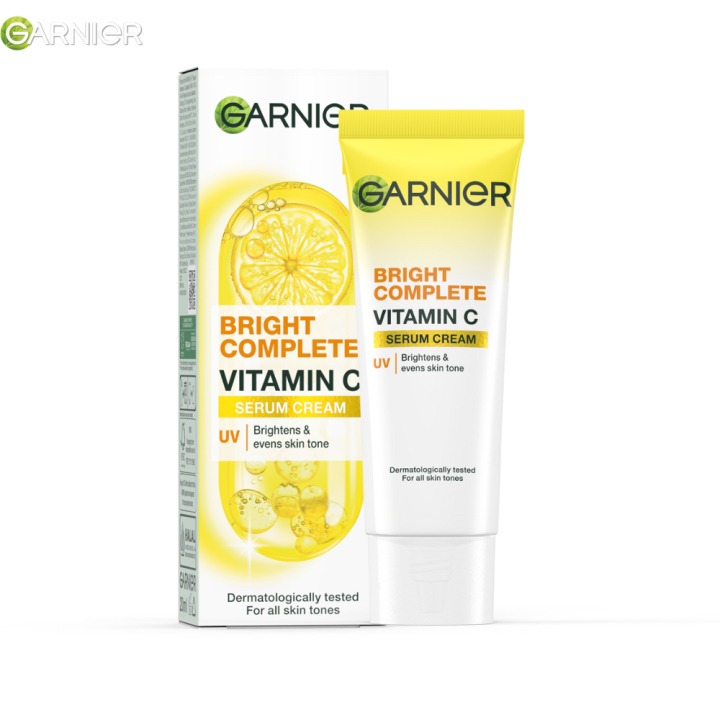 Garnier Bright Complete UV 3X Vitamin C + Lemon Serum Cream 20ml/40ml