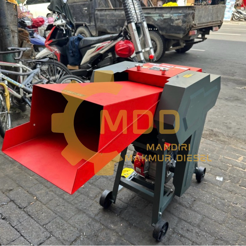 Mesin Pencacah Rumput 1000Kg/jam YCC1205S YASUKA / Chaft Cutter Mesin Cacah Rumput Ranting 7.5 Hp YC
