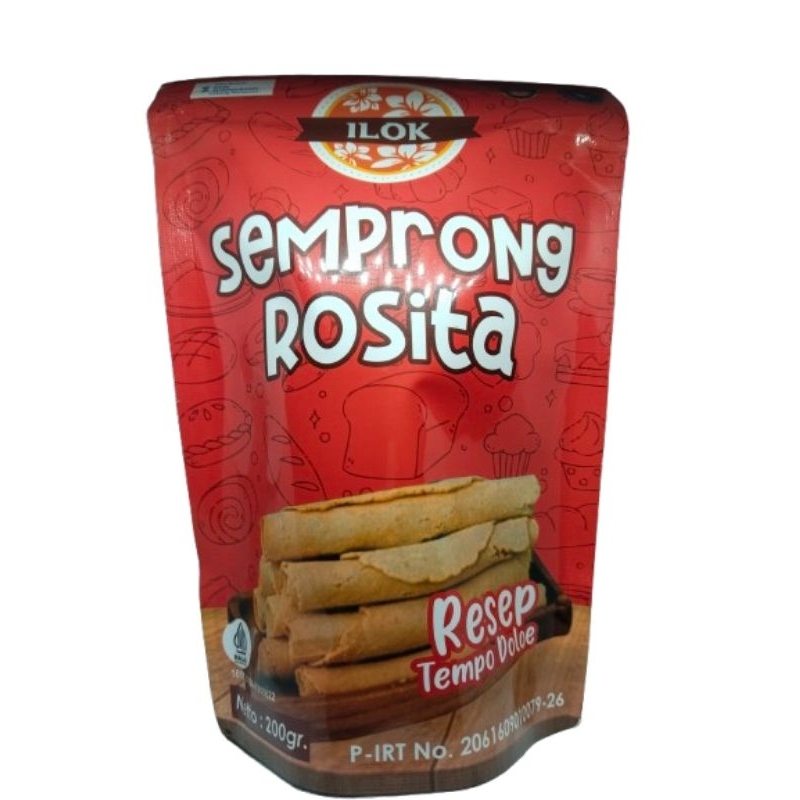 

Ilok Semprong Rosita Resep Tempo Dolae 200gr