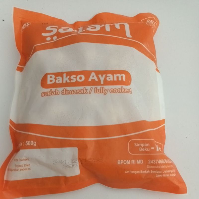 

bakso ayam salam 500g