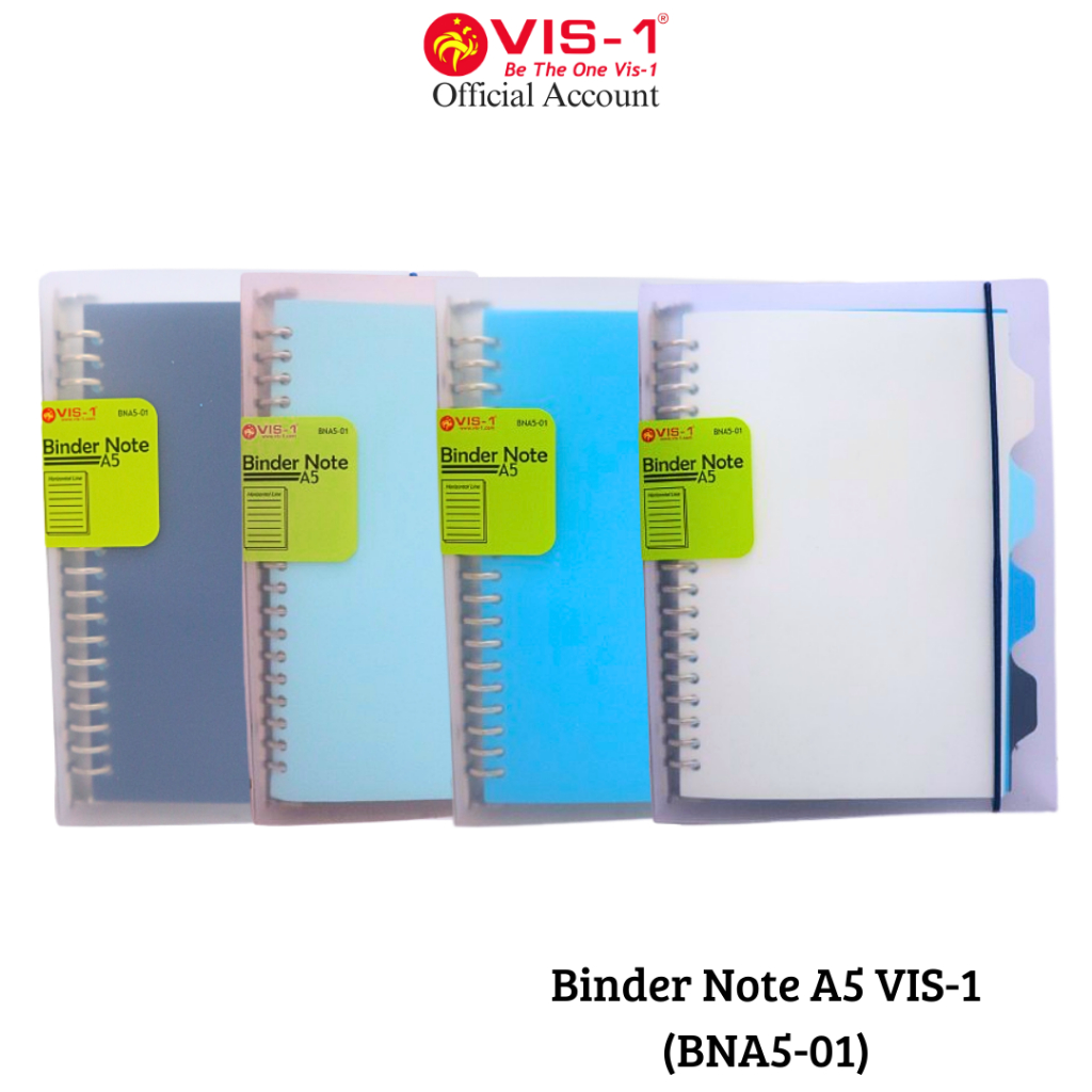 

VIS-1 Cover Binder Note A5 Kode BNA5-01