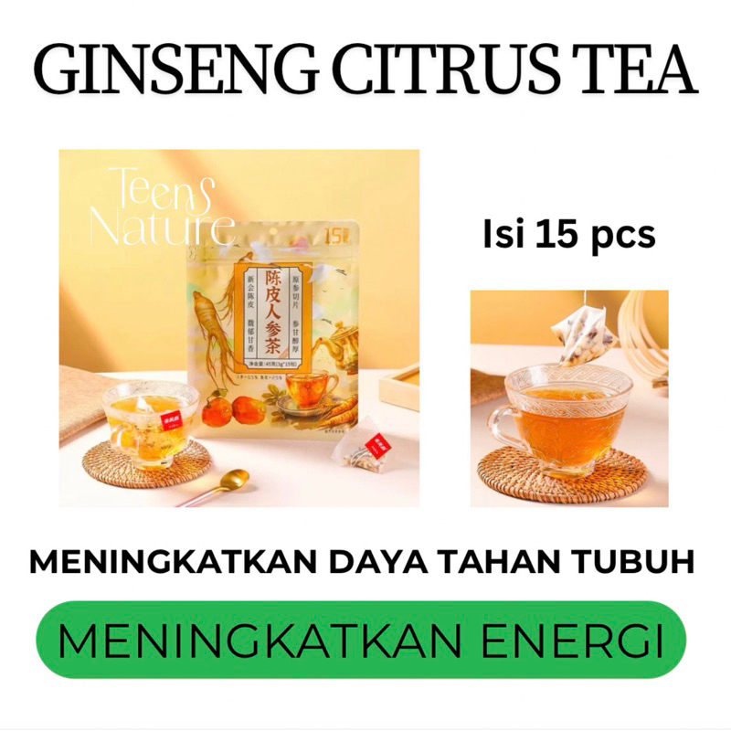 

GINSENG CITRUS TEA HONG KONG