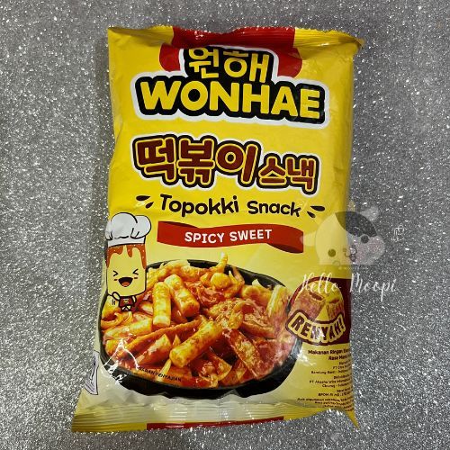 

[BELI 1 GRATIS 1] Wonhae Toppoki Snack Spicy Sweet / Toppoki Korea / Snack Korea