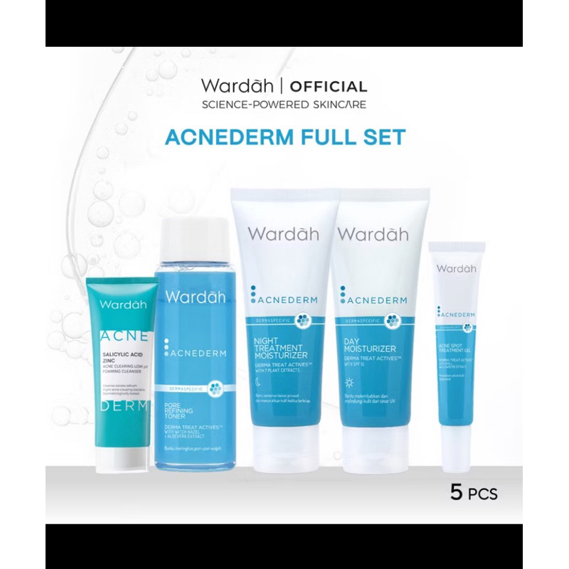 PAKET LENGKAP SKINCARE WARDAH