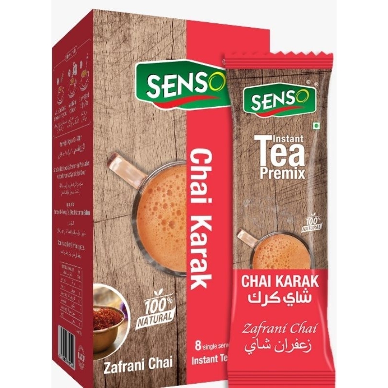 

SENSO Chai Karak Zafrani Chat Instant Tea Premix