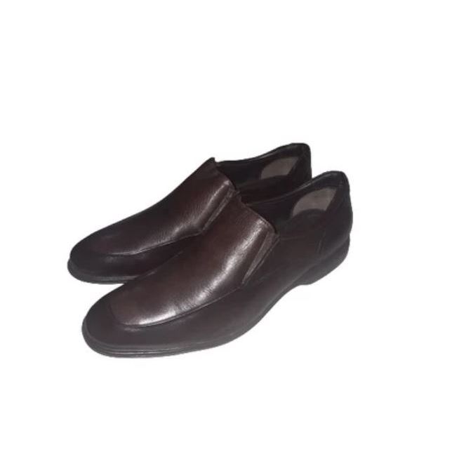 Sepatu Pria Democrata Loafers Brown Original