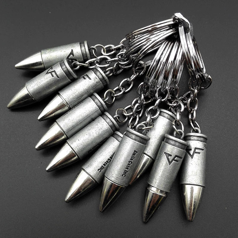 Gantungan Kunci Logam Peluru PU BG - Gantungan Kunci