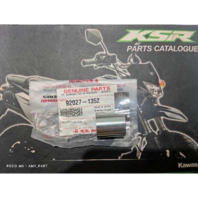 collar bosh roda depan KSR110, bos roda depan kiri Kawasaki KSR110