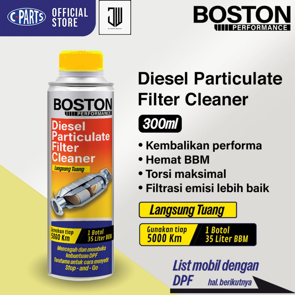 DPF Cleaner / Diesel Particulate Filter Cleaner 300ML BOSTON