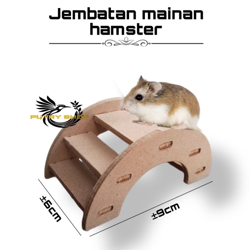 MAINAN JEMBATAN HAMSTER MINI