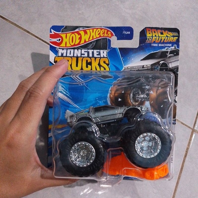 Hotwheels Monster trucks Back to the Future Time Machine