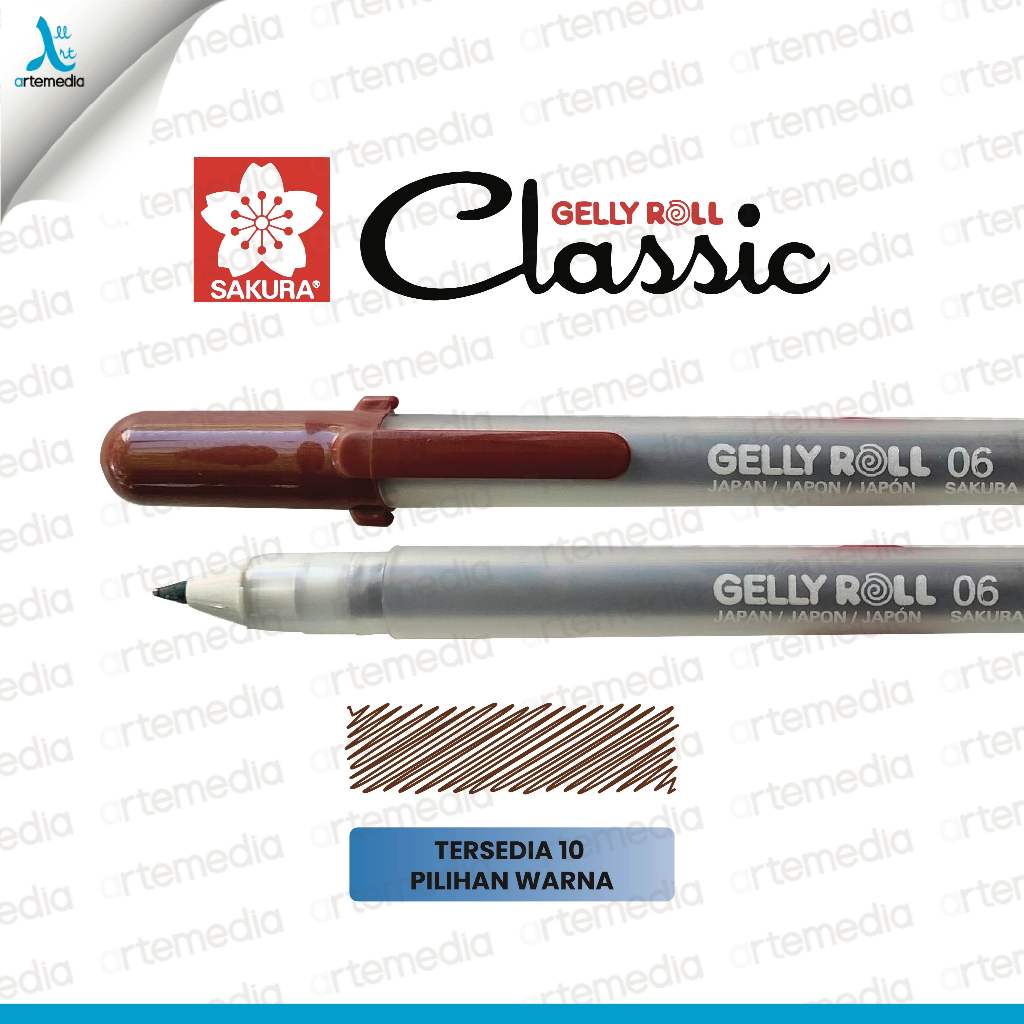 

Sakura Gelly Roll Classic Color Gel Pen Pulpen Warna