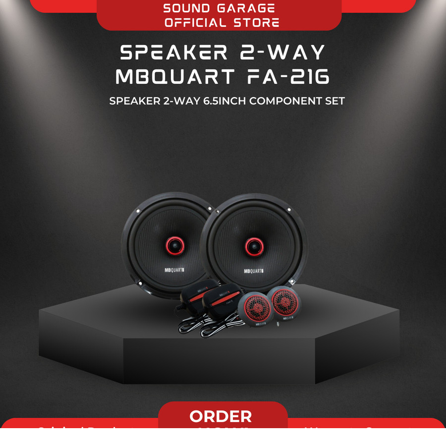 SPEAKER 2-WAY SPLIT MB-QUART FA-216