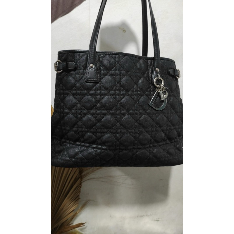 DIOR TOTE BAG BLACK