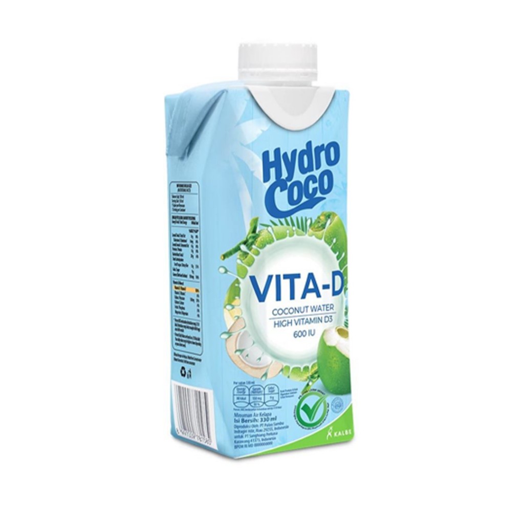 

[FREE GIFT] Hydro Coco Vita-D Coconut Water High Vitamin D3 600 IU