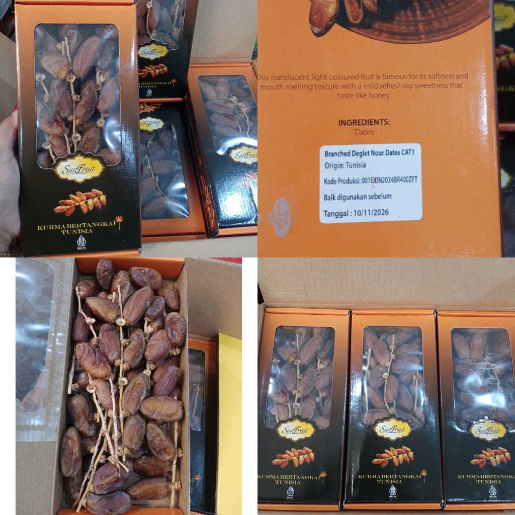 

Kurma tunis tangkai sunfruit 400gr