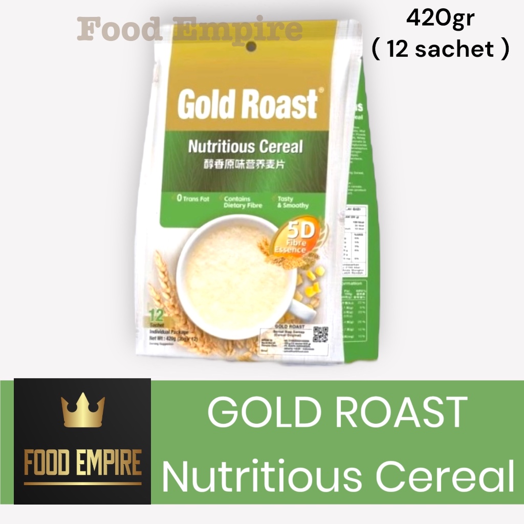 

GOLD ROAST Instant Nutritious Cereal Drink 420 gr | Minuman Sereal Instan