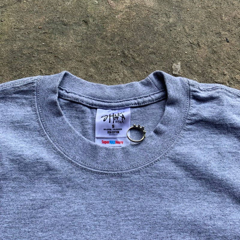 kaos blank shaka wear second