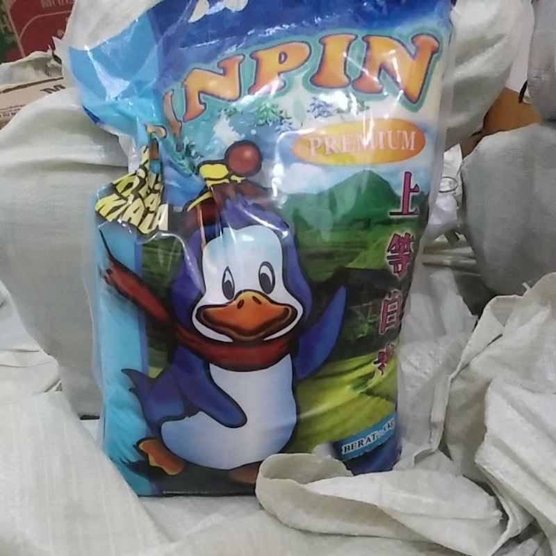 

beras kemasan 5kg pinpin / sania