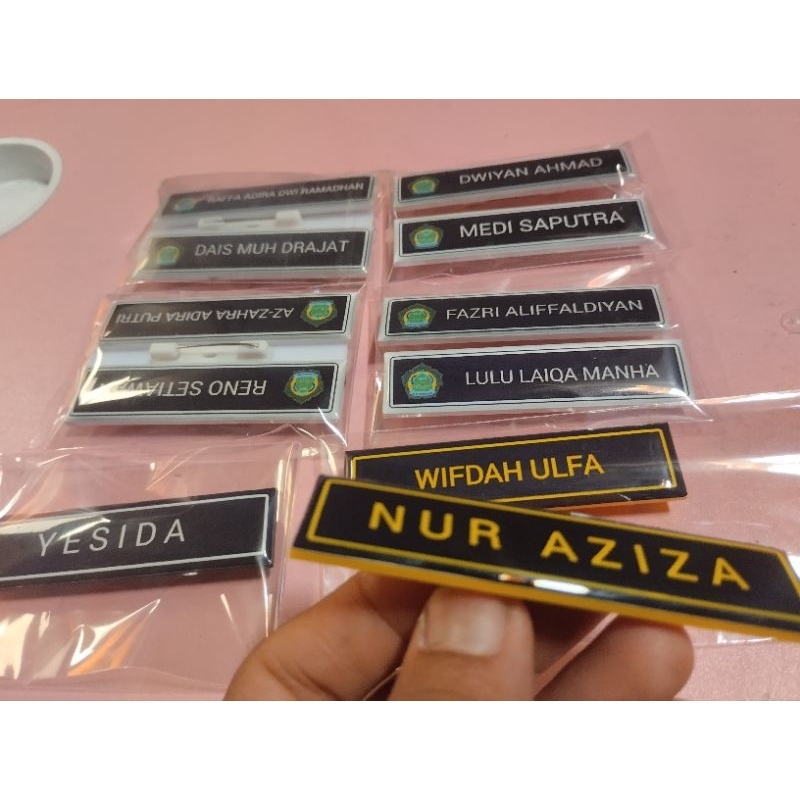 

Nametag | Nama dada Premium | Nama dada Custom Mewah