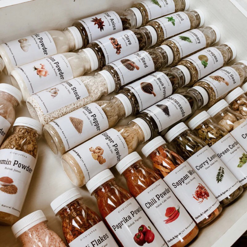 

BUMBU REMPAH MURNI 100% | Garlic, Kunyit, Lada Hitam, Jahe Merah, Bawang Putih, Temulawak, Ketumbar