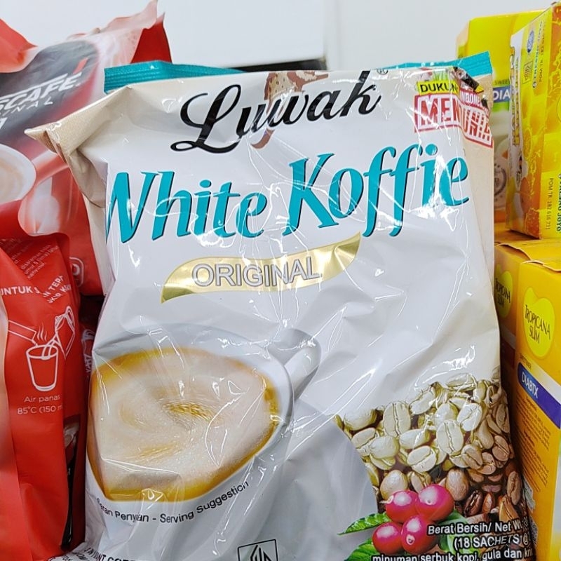 

Luwah White Koffie Original 18 sachet