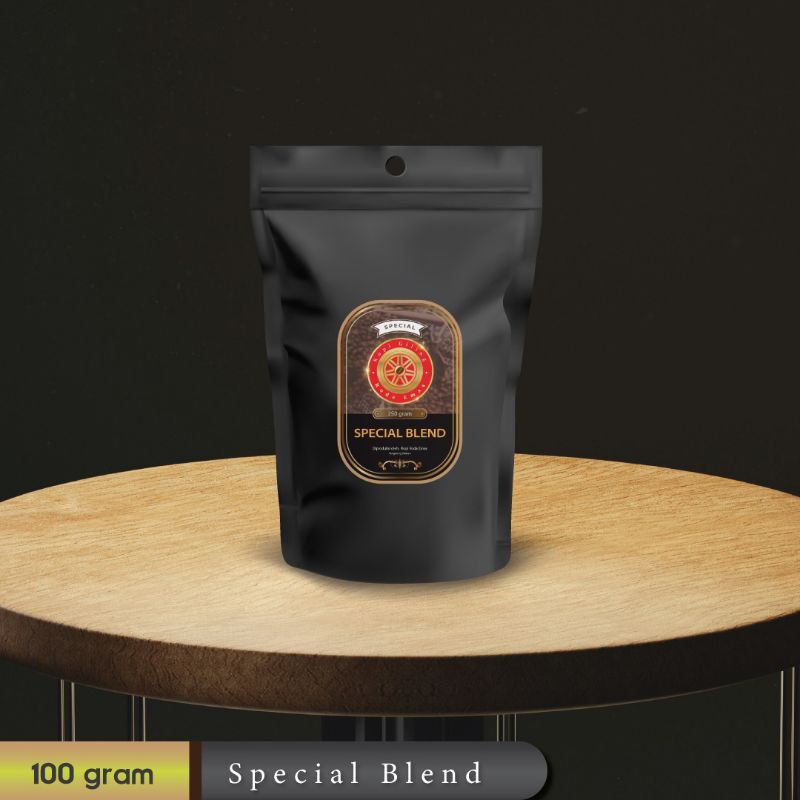 

Kopi Special Blend Roda Emas Kemasan 100g