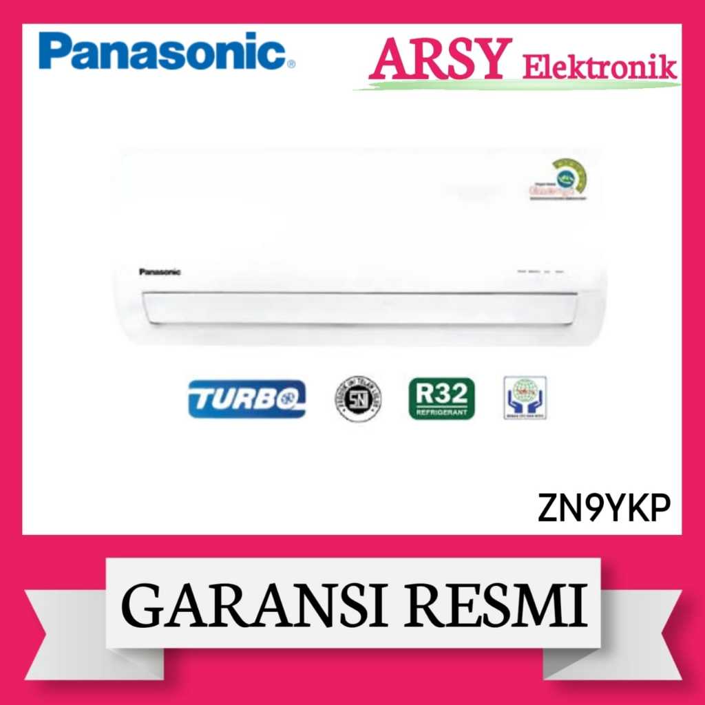 AC PANASONIC 1PK ZN-9YKP/PANASONIC AC 1PK ZN-9YKP GARANSI RESMI