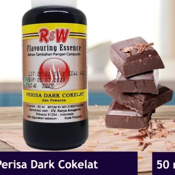 

Pasta perisa makanan dan minuman rajawali RASA dark coklat