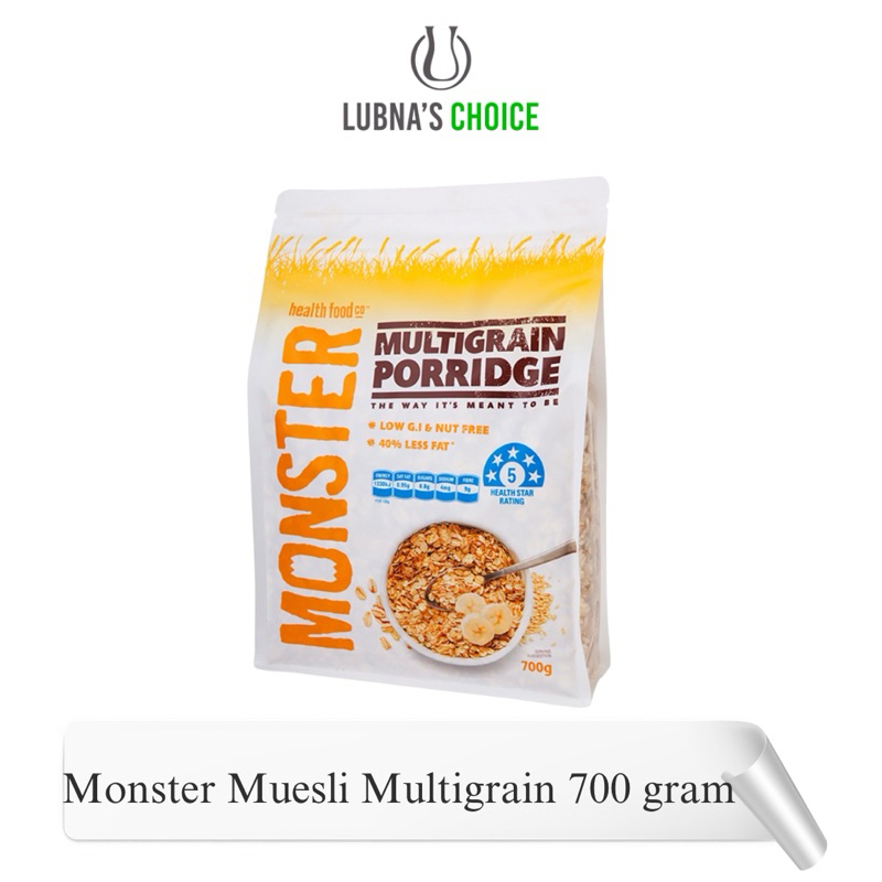 

Monster Muesli Multi Grain Porridge 700gr