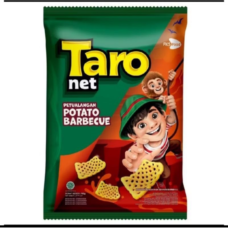 

Taro Net Snack Potato Barbeque 115g (kemasan lecek)