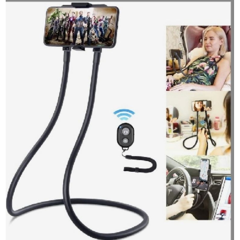 Lazy pod Leher dan Pinggang / Lazy pod /Holder HP Lazy Hanging Neck Cell Stand