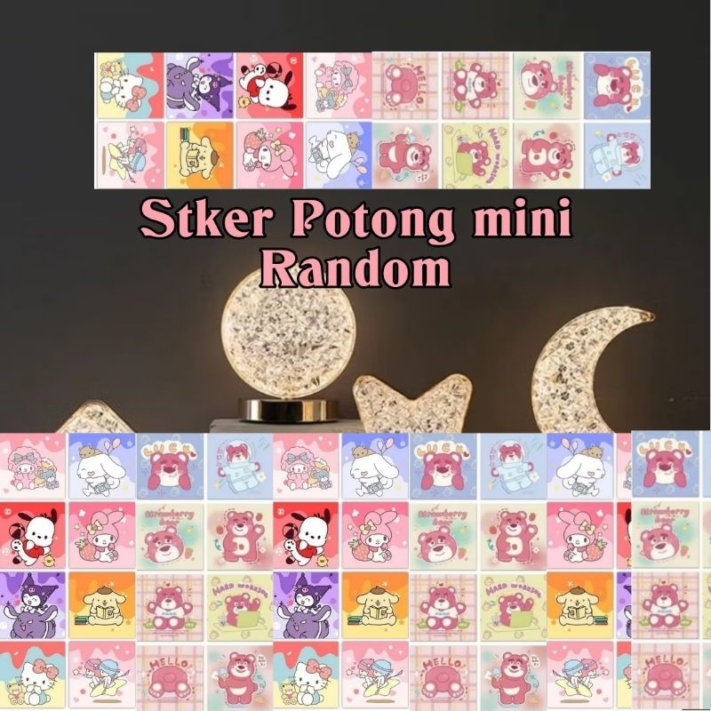 (Baca Diskripsi) Stker Cinnamoroll, Stker Lotso, Stker Sanrio, Stker My Melody, Stker Hello Kitty, S