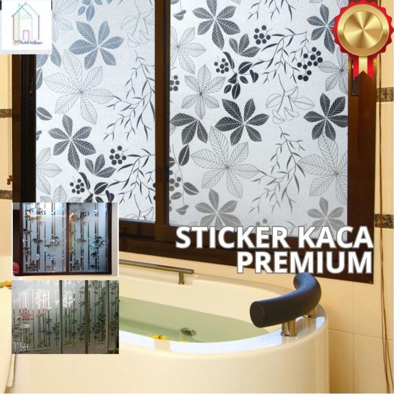 STICKER KACA PREMIUM SUNBLAST LEBAR 90CM PANJANG PER 1/2METER