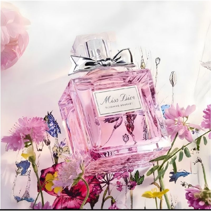 [100% Original] Parfum Wanita Dior 100ML Parfum MissDior Blooming Bouquet/Miss Dior Eau de Toilette