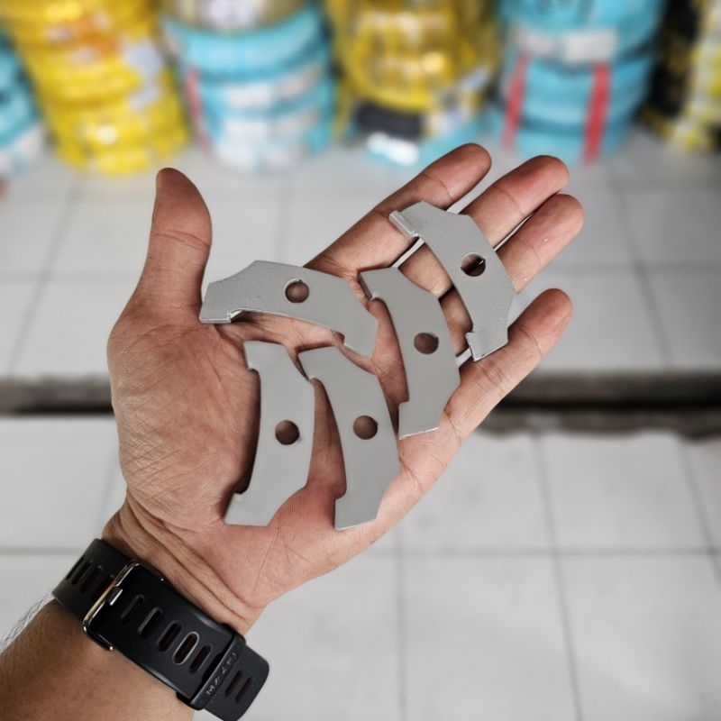 Plat Spacer Velg Tromol Vespa Klasik Set Ring 10 PTS Special Excel Npx Super Sprint