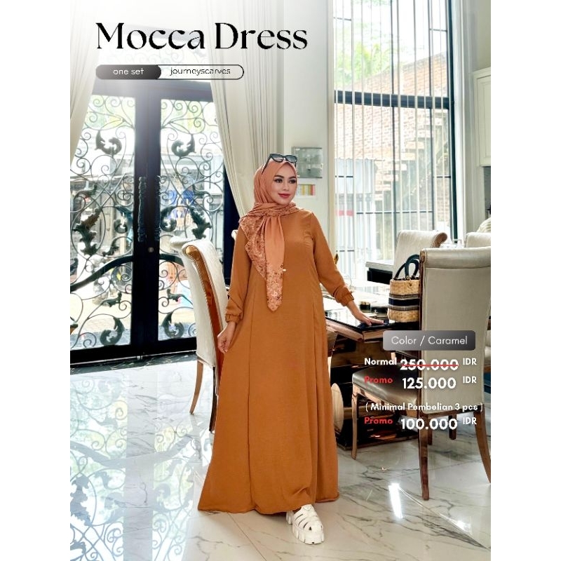 mocca dress matterial kringkel airflow