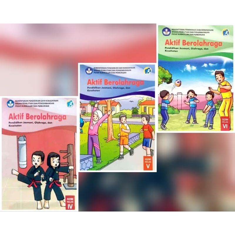 Aktif Berolahraga untuk SD/MI kelas 4-6 K13 Intan Pariwara