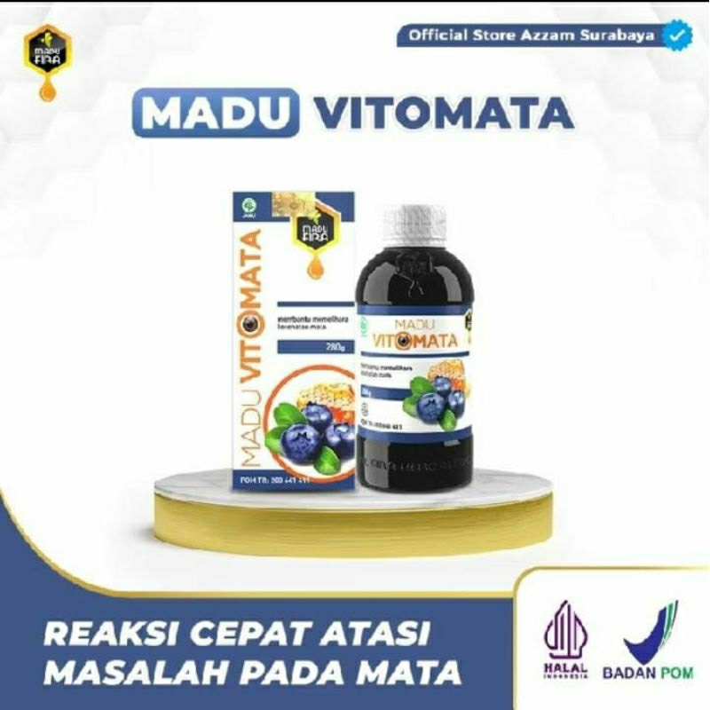 

MADU VITOMATA 100%MADU ASLI
