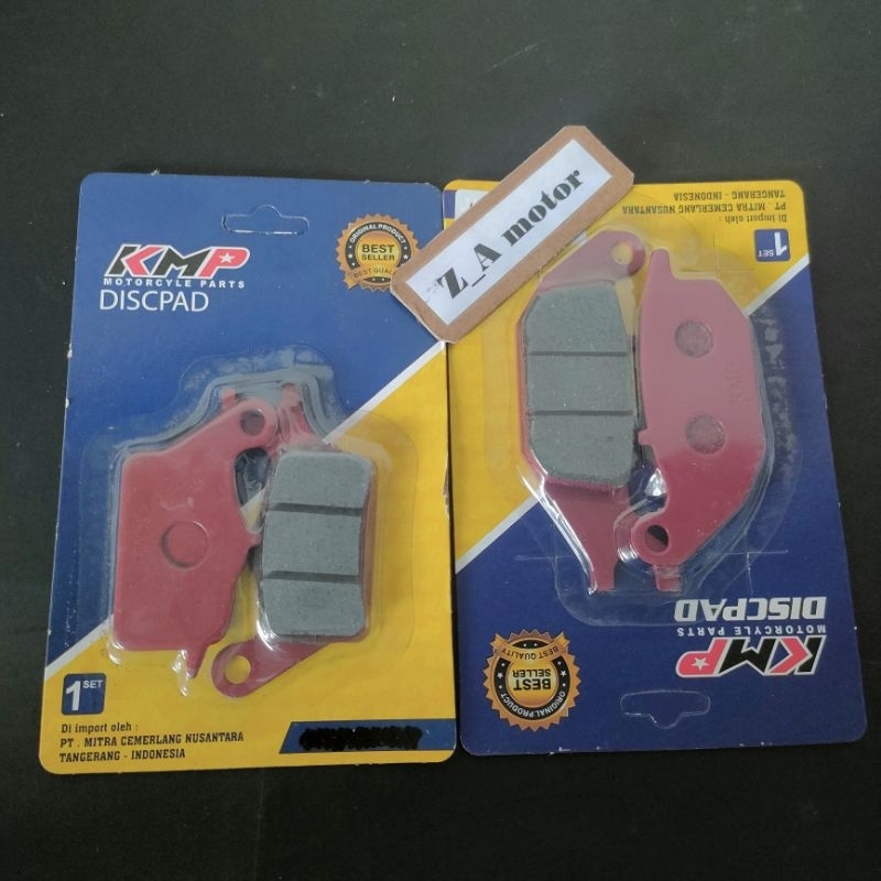Kampas Rem Cakram Set Depan Belakang Blade New 125 Supra X 125 Helm In FI Supra X 125 Fi Injeksi