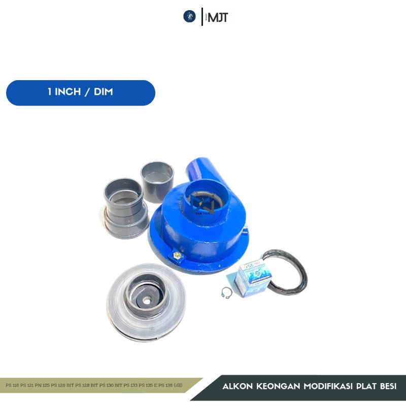 ALKON KEONGAN BESI 3/4" - 1" INCH / DIM POMPA AIR MODIFIKASI