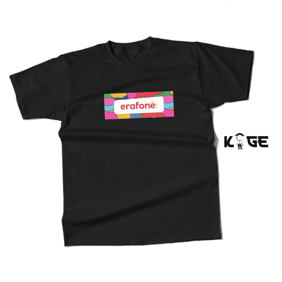 Kaos Baju Distro ERAFONE - Kaos Tukang Hp Servis Hp Tv Elektronik KAOS KAGE
